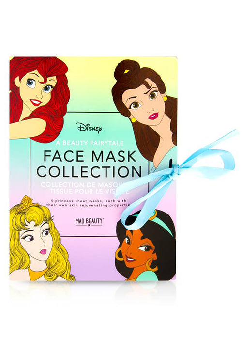 Disney Princess Book Face Mask 4pc Set