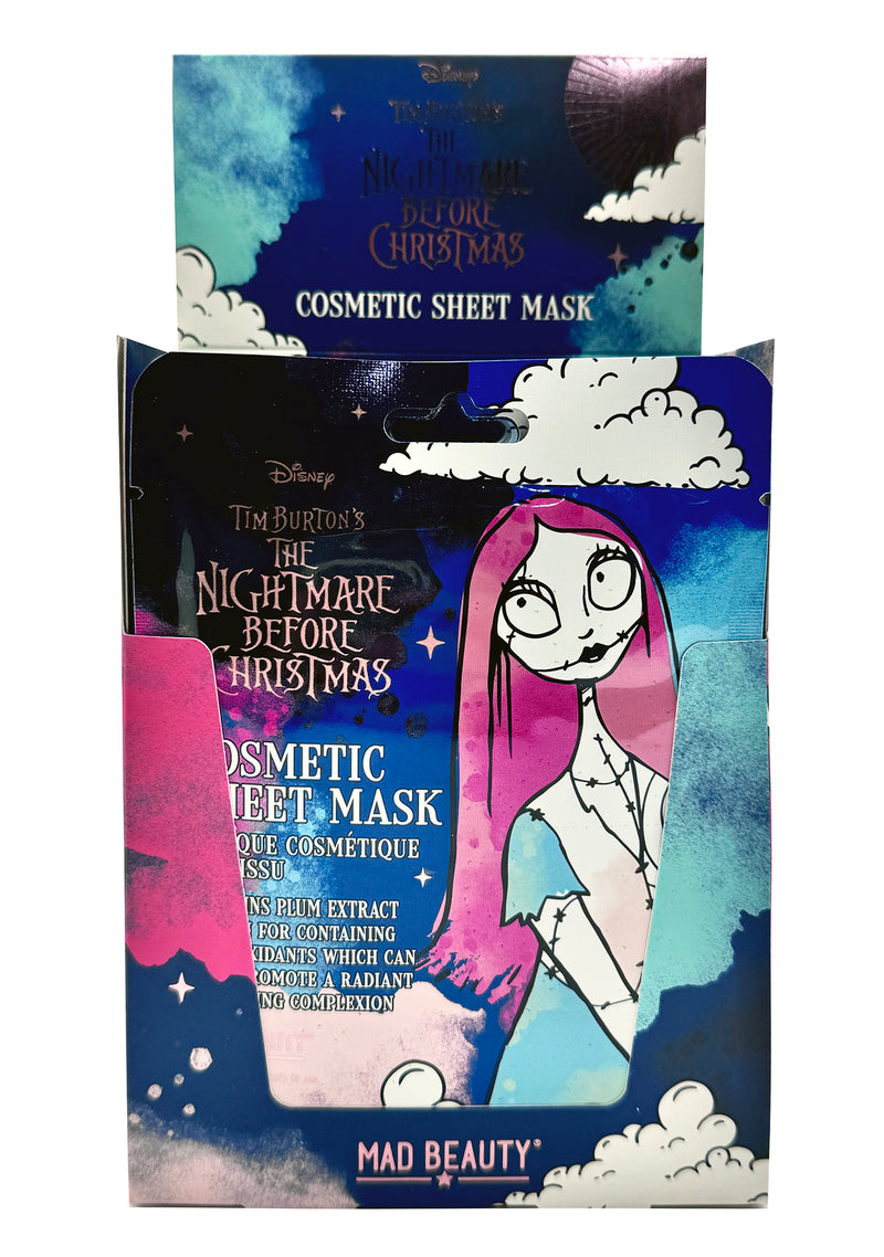 Disney Nightmare Before Christmas Sally Mystic Cosmetic Sheet Mask - 12pc Set