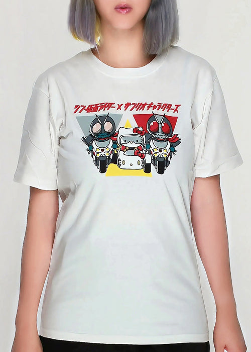 Masked Rider x Sanrio Hello Kitty Tee