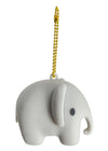 Miffy Elephant Terry Rubber Mascot Keychain 2.0 in Grey