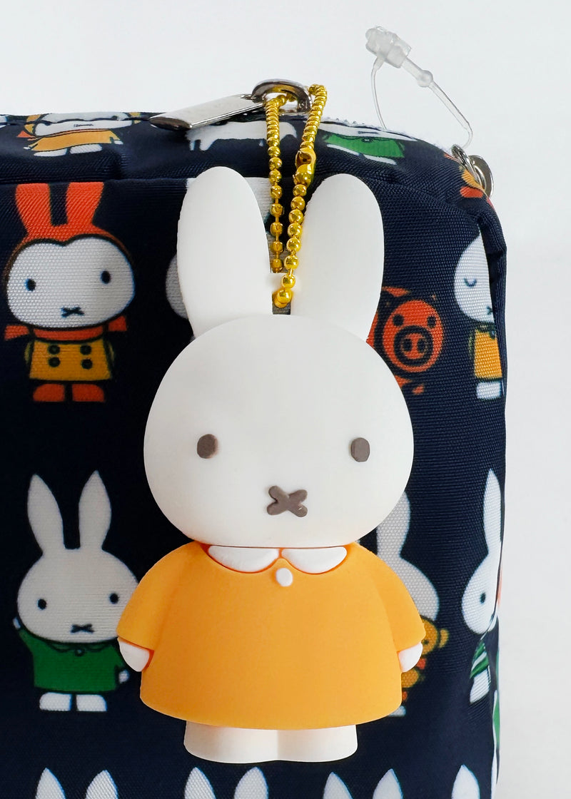 Miffy Rubber Mascot Keychain 2.0 in Orange