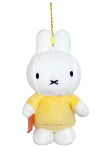 Miffy Yellow Plush Mascot Keychain BK100523 | LASR – LA Style Rush