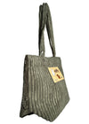 Miffy & Snuffy Olive Corduroy Tote