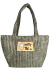 Miffy & Snuffy Olive Corduroy Tote