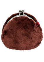 Monchhichi-Kun Face Plush Coin Bag