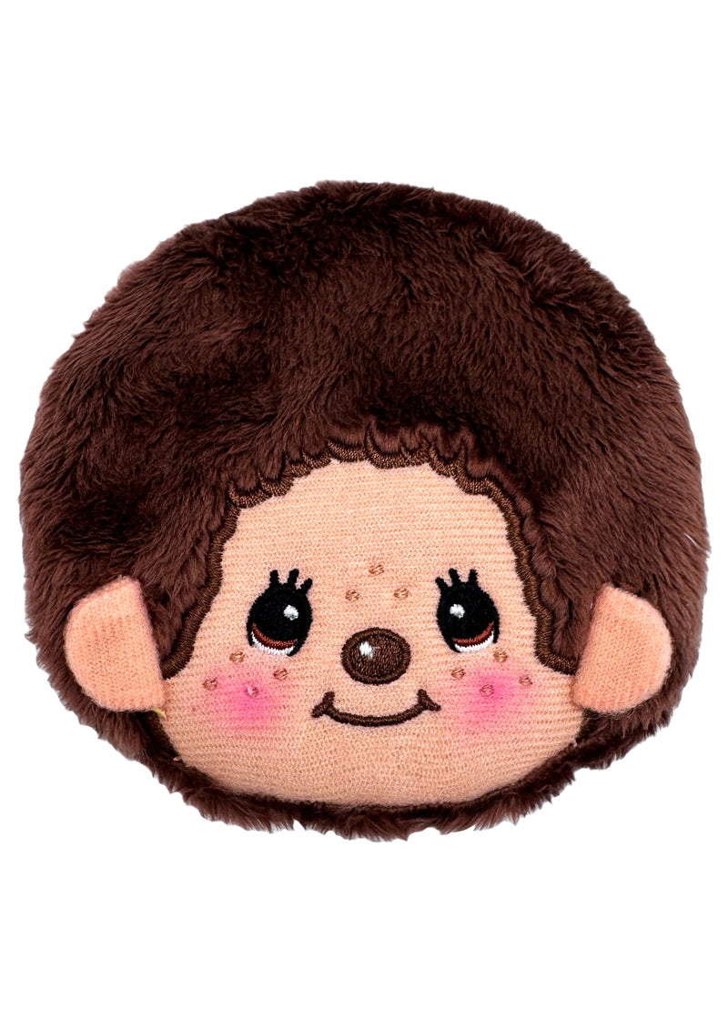 Monchhichi-Kun Face Plush Coin Bag