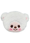 Monchhichi Cham Cham Bear Face Plush Coin Bag