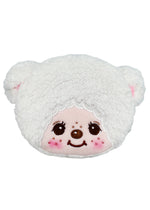 Monchhichi Cham Cham Bear Face Plush Coin Bag