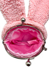 Monchhichi Chimutan Bunny Face Plush Coin Bag