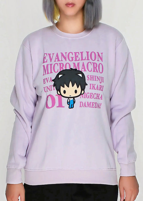 Neon Genesis Evangelion Shinji Ikari Chibi Pullover