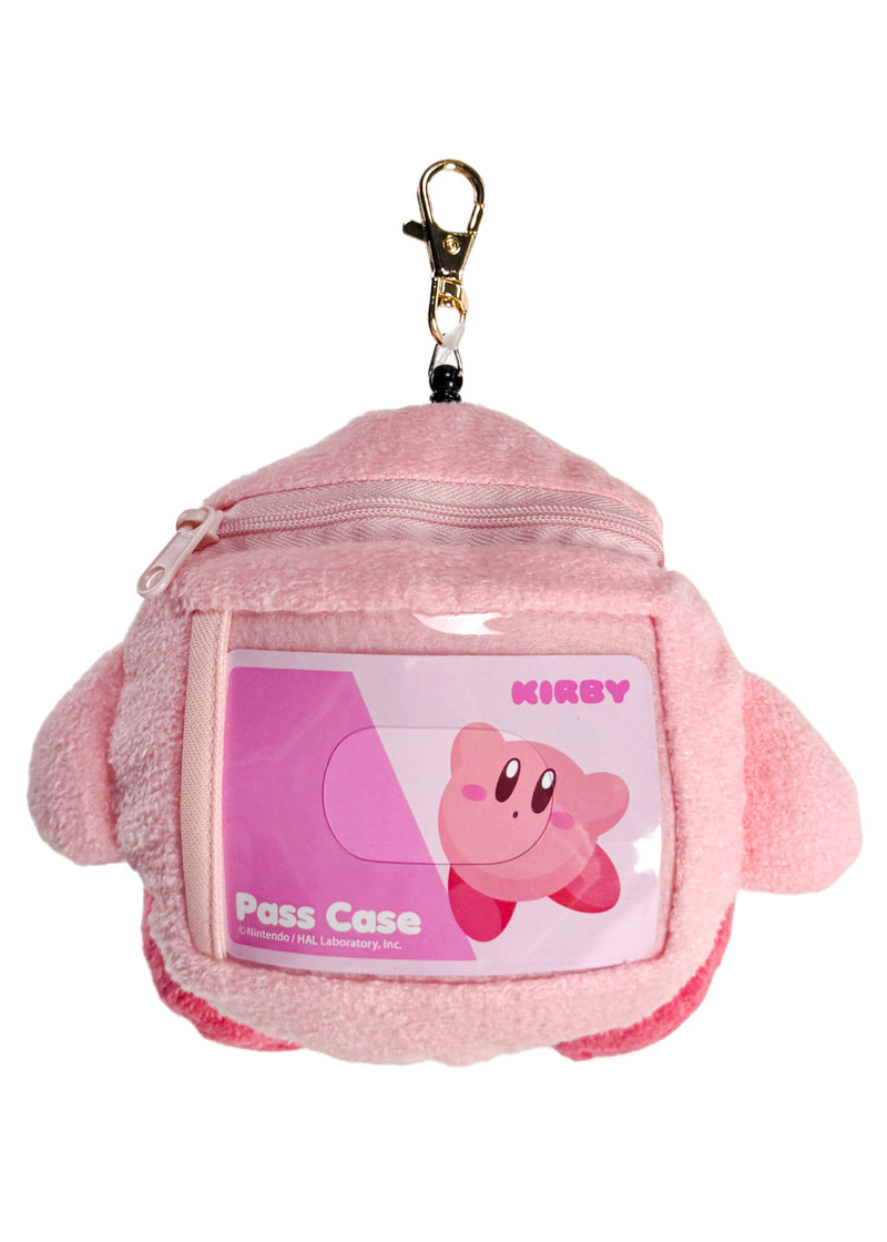 Nintendo Kirby Retractable Cord Pass Holder Plush Mascot