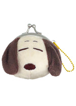Peanuts Snoopy Relax Face Plush Coin Bag