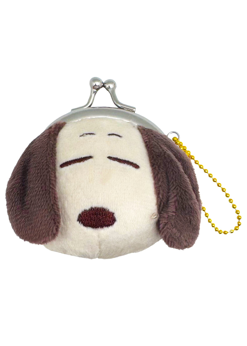 Peanuts Snoopy Relax Face Plush Coin Bag