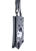 Peanuts Joe Cool Snoopy Knitted Grey Crossbody