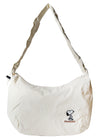 Peanuts Snoopy Classic Medium Nylon Ivory Shoulder Bag