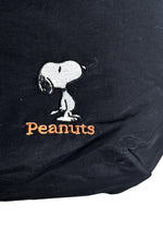 Peanuts Snoopy Medium Nylon Black Shoulder Bag