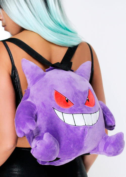 Pokemon Gengar Plush Backpack