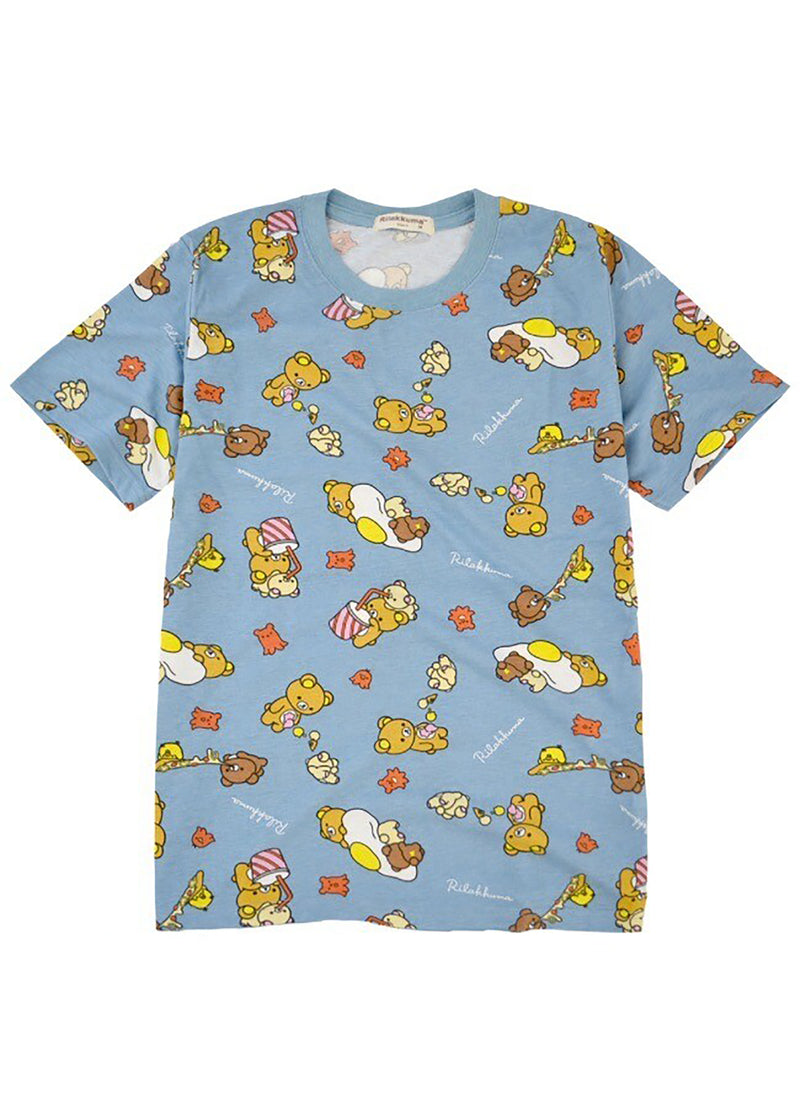 San-X Rilakkuma Hanging Out AOP Tee