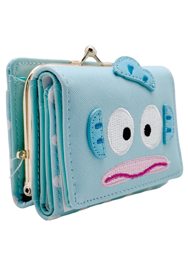 Sanrio Hangyodon Face Flap Wallet