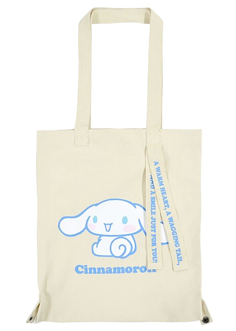 Sanrio Cinnamoroll Convertible Canvas Tote