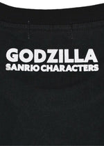 Sanrio x Godzilla Character Charcoal Long Sleeve Tee