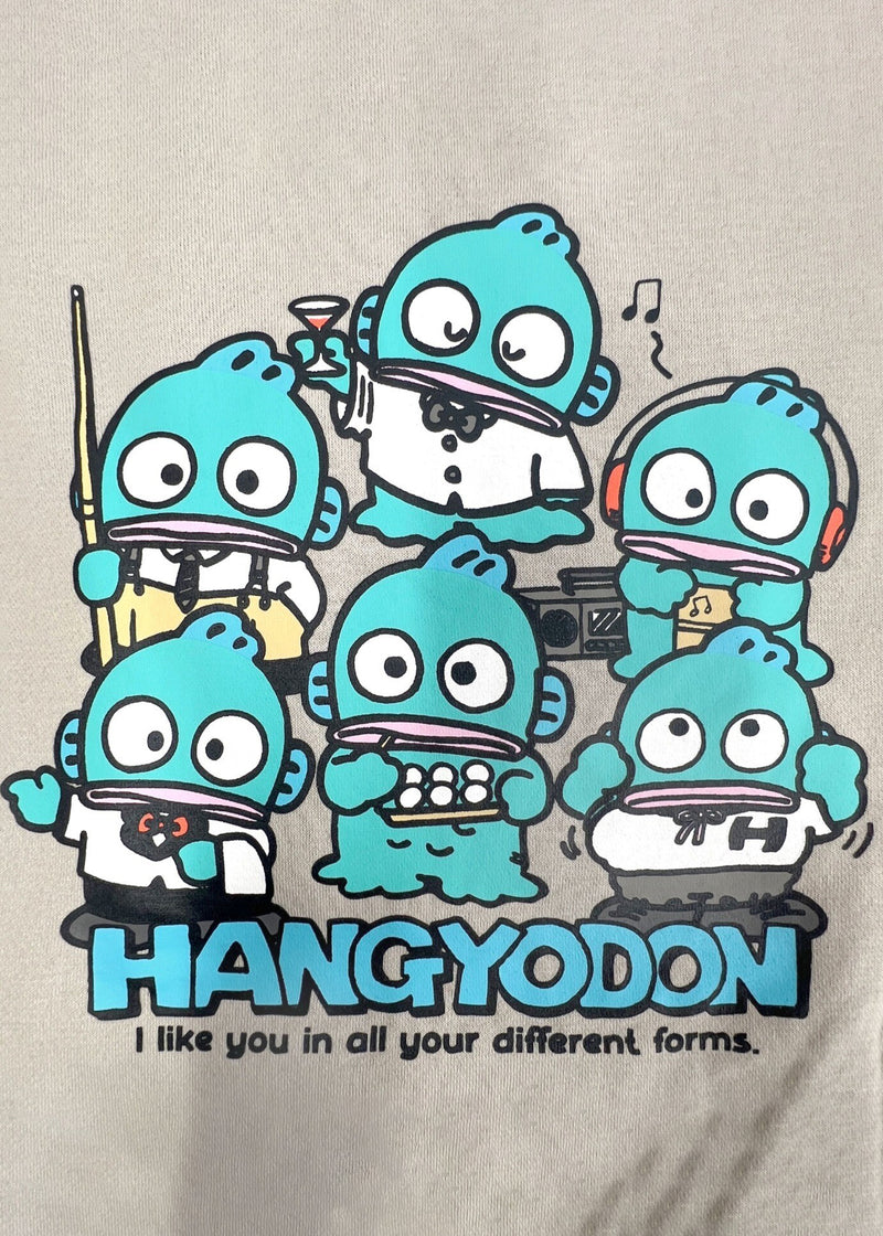 Sanrio Hangyodon Power Play Grey Pullover HG1354-95 | LASR – LA