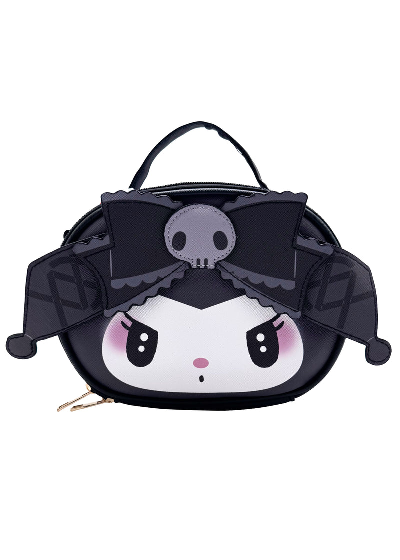 Sanrio Kuromi Face Lolita Crossbody
