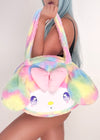 Sanrio My Melody Pastel Rainbow Anime Eyes Plush Tote