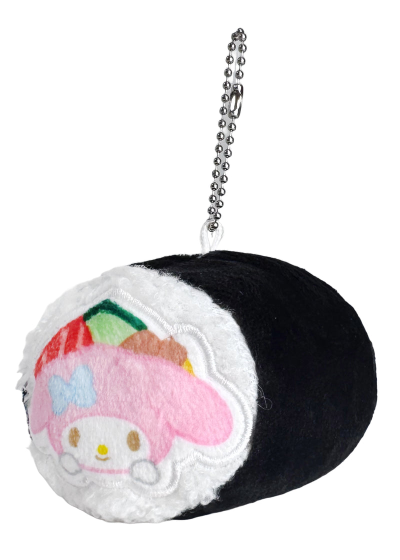 Sanrio My Melody Sushi Roll Plush Mascot Keychain
