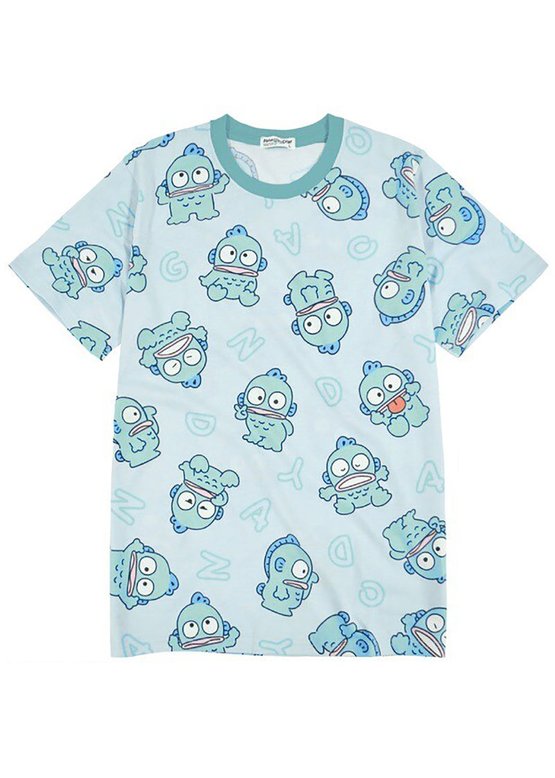 Sanrio Hangyodon Expression AOP Tee