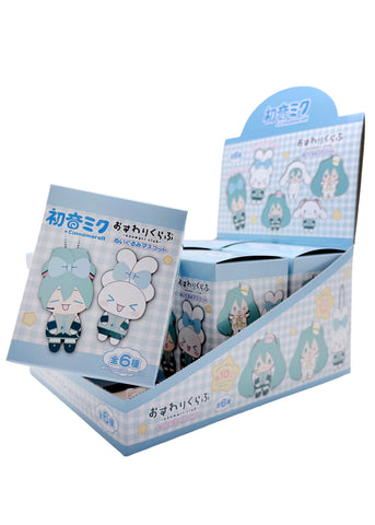 Sanrio Cinnamoroll x Hatsune Miku Osuwari Club Plush Mascot 6PC