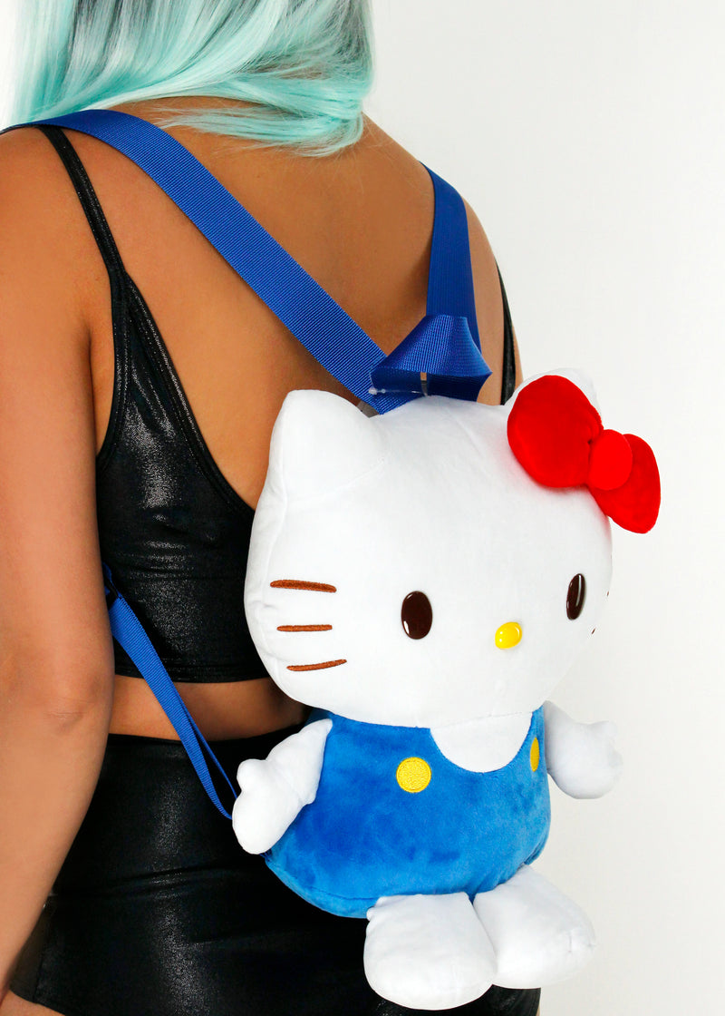 Sanrio Hello Kitty 3D Plush Backpack HD3574-KT-4801 Sanrio Hello Kitty 3D Plush Backpack HD3574-KT-4801