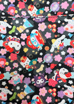 Sanrio Hello Kitty & Friends Sakura AOP Passport Crossbody Bag