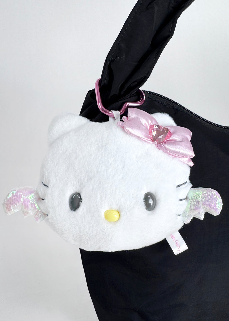 Sanrio Hello Kitty Angel Plush Mascot Carabiner with Mirror
