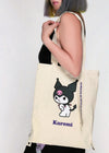 Sanrio Kuromi Convertible Canvas Tote