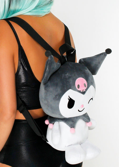 Sanrio Kuromi 3D Plush Backpack