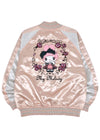 Sanrio My Melody Sweet Lolita Pink Silver Bomber Jacket