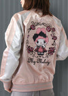 Sanrio My Melody Sweet Lolita Pink Silver Bomber Jacket