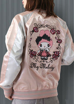 Sanrio My Melody Sweet Lolita Pink Silver Bomber Jacket
