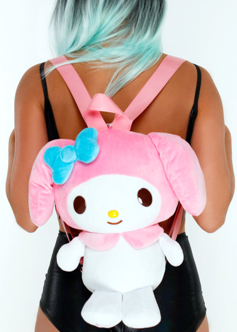 hello kitty harness backpack Sanrio My Melody 3D Plush Backpack HD3574-MM-1391