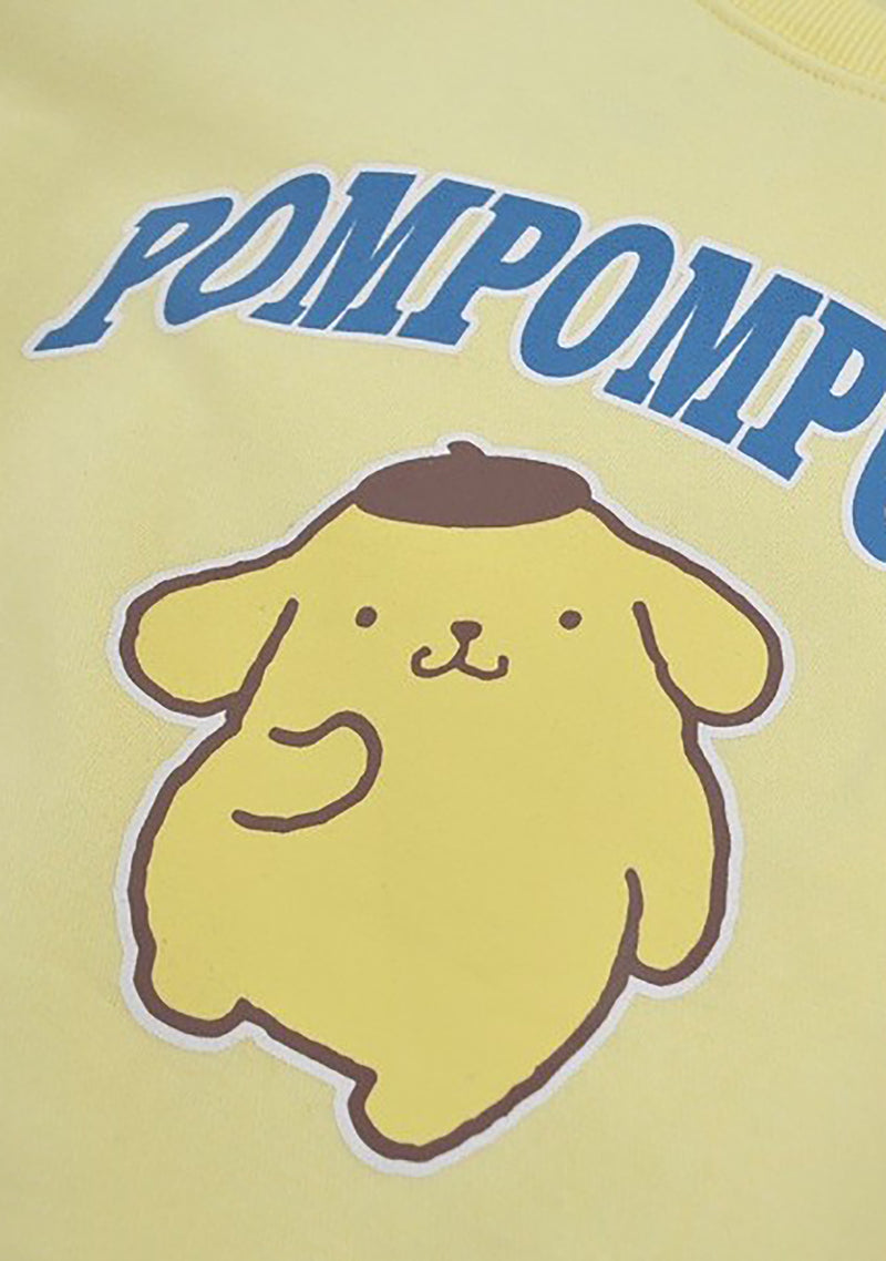 Sanrio Pompompurin Logo Pullover