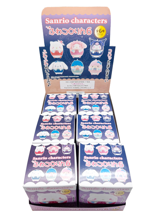 Sanrio Character Plush Fuwakororin Mascot Series 6 -6PC Blind Box