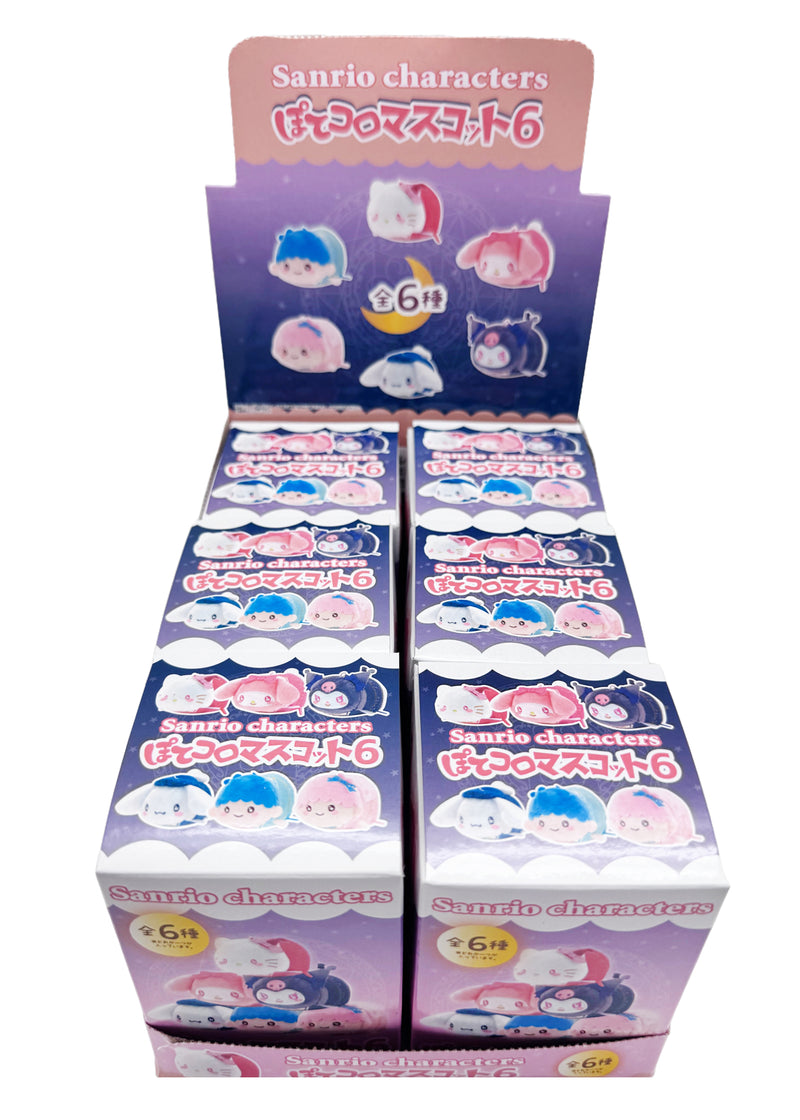 Sanrio Character Plush Potekoro Mascot Series 6 - 6PC Blind Box