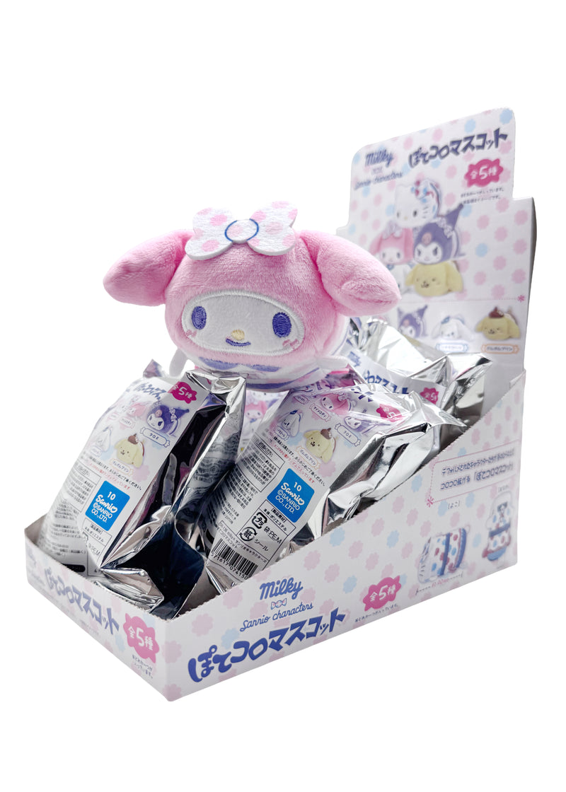 Sanrio X Fujike Milky Plush Potekoro Mascot - Blind Box