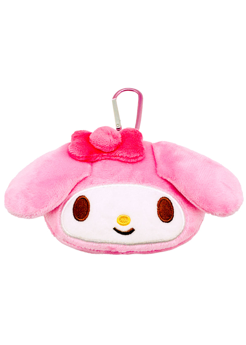 Sanrio My Melody Big Face Plush Mascot Carabiner