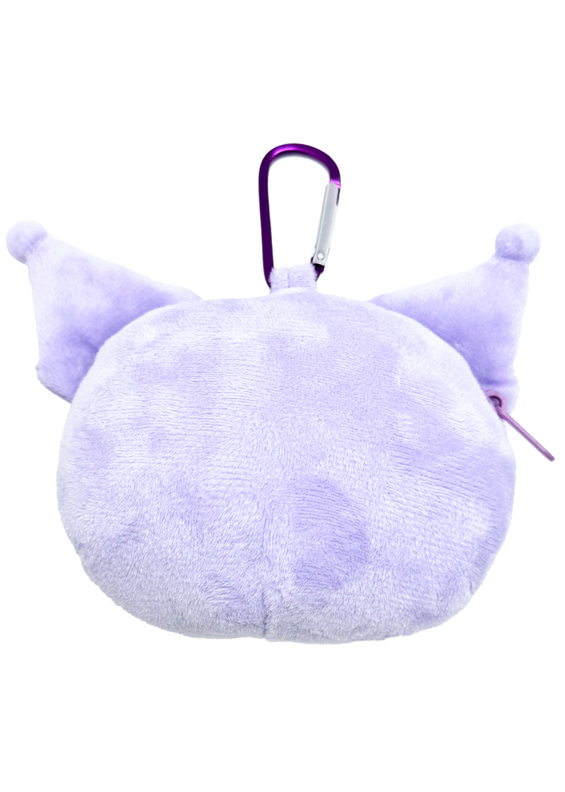 Sanrio Kuromi Big Face Plush Mascot Carabiner