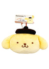 Sanrio Pompompurin Big Face Mascot Carabiner