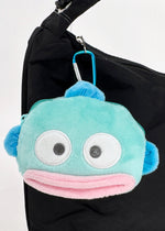 Sanrio Hangyodon Big Face Plush Mascot Carabiner