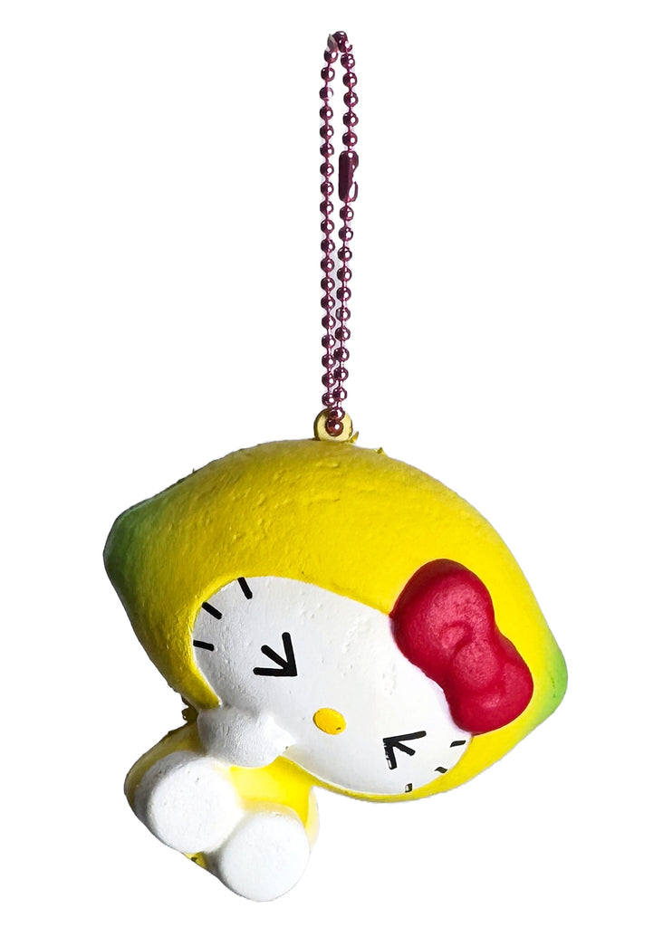 Sanrio Hello Kitty Lemon Mascot Keychain TCPNS0290 | LASR – LA