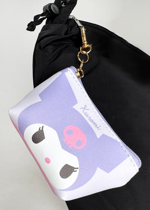 Sanrio Kuromi Big Face Mini Coin Pouch